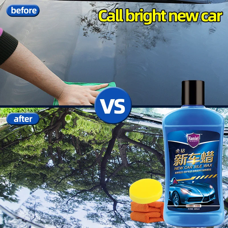 

New Car Luqid Wax Auto Wax Decontamination Light Protection Wax Auto Wax Scratch Repair Universal Scratch Removal Device