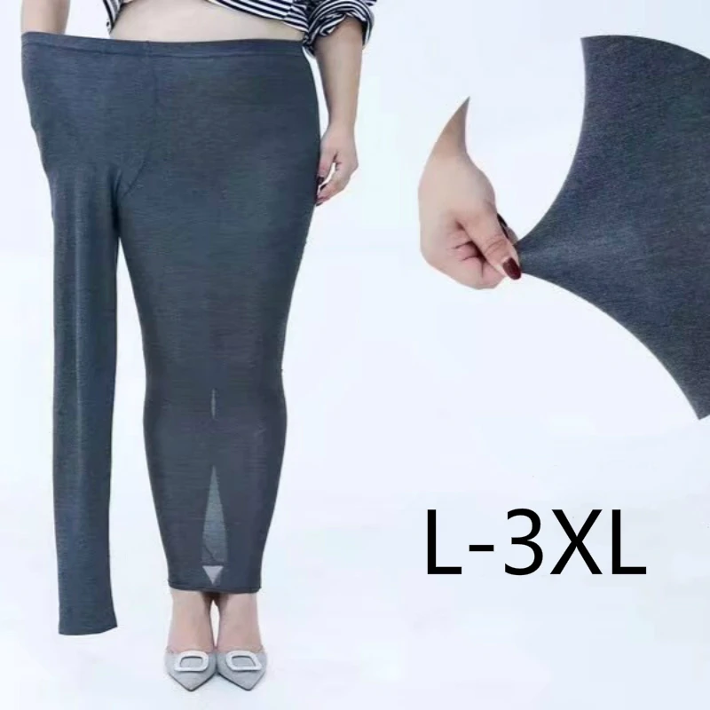 Plus Size Leggings Women 3XL Big Leggings Large Black Stretch Skinny Pencil Pants Female Candy Colors Modal Trousers 2022 aerie crossover leggings