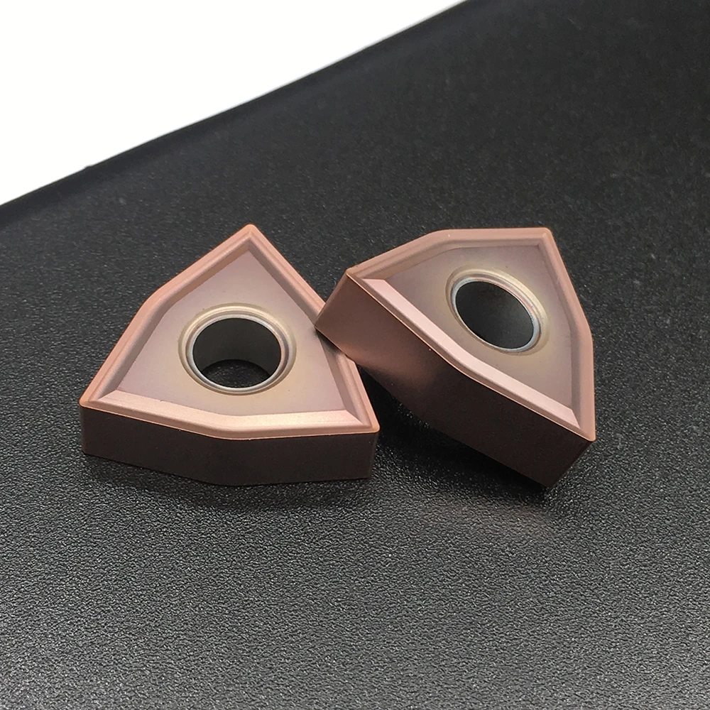 

10PCS WNMG080404 MS FT1125 Carbide Insert For Stainless Steel Turning Tool External Turning Tools Carbide Insert lathe cutter
