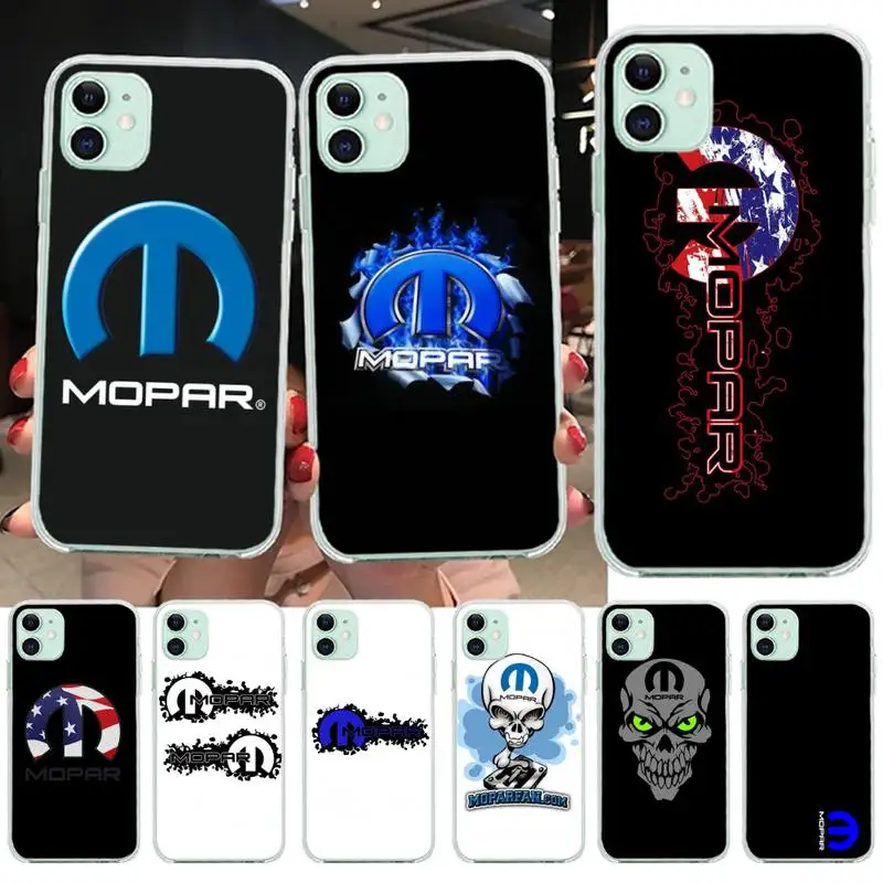 Мягкий чехол для телефона Mopar Racing Art с логотипом iPhone 11 pro XS MAX 8 7 6 6S Plus X 5S SE 2020
