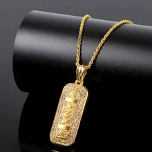 High Quality Trendy Xanax Pill Letter Pendant Necklace Women Men Hip Hop Jewelry Fashion Gold Silver Long Chain Necklaces Gifts