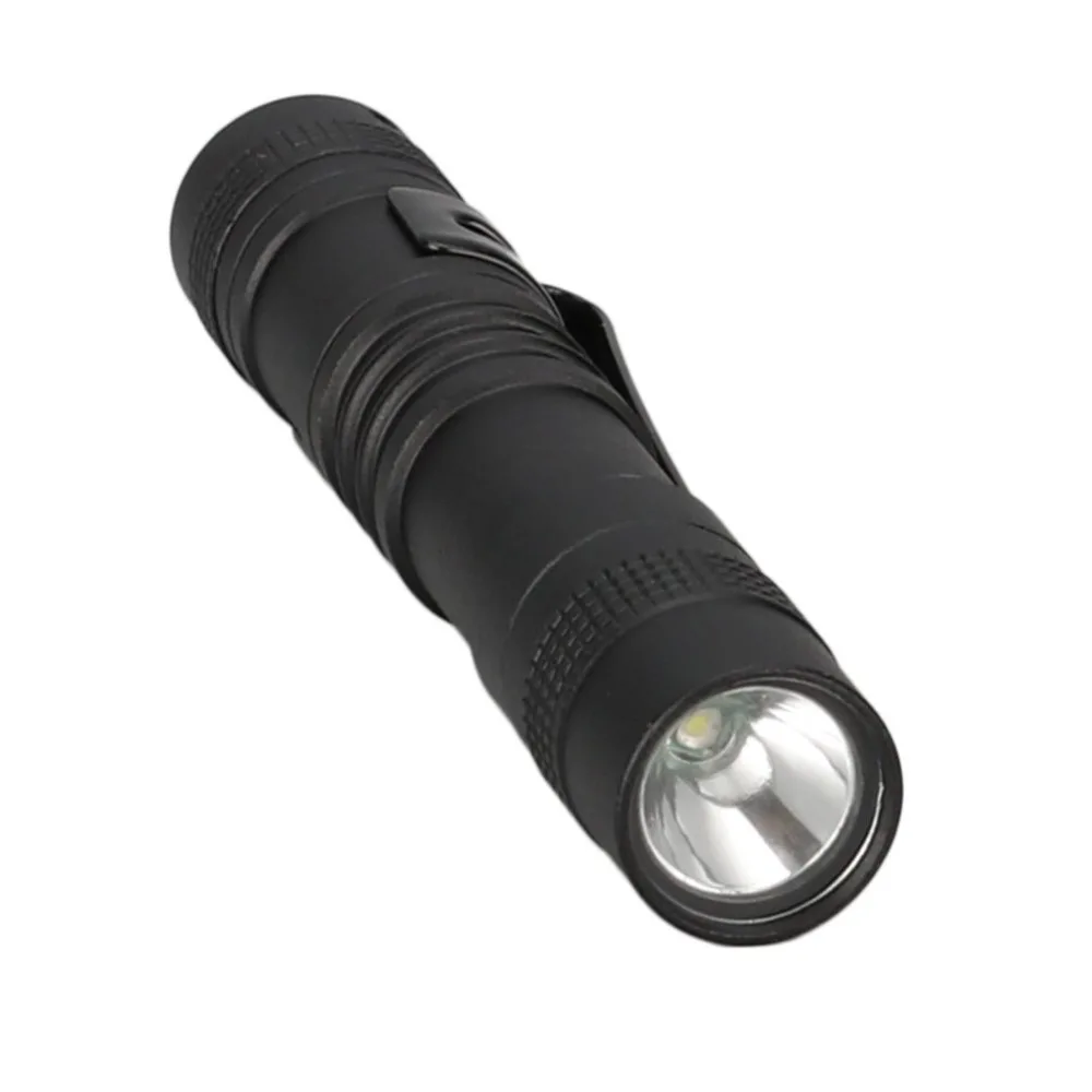 Portable Self-defense flashlight Torch working inspection Light 1 Switch Mode Outdoor Camping Lighting