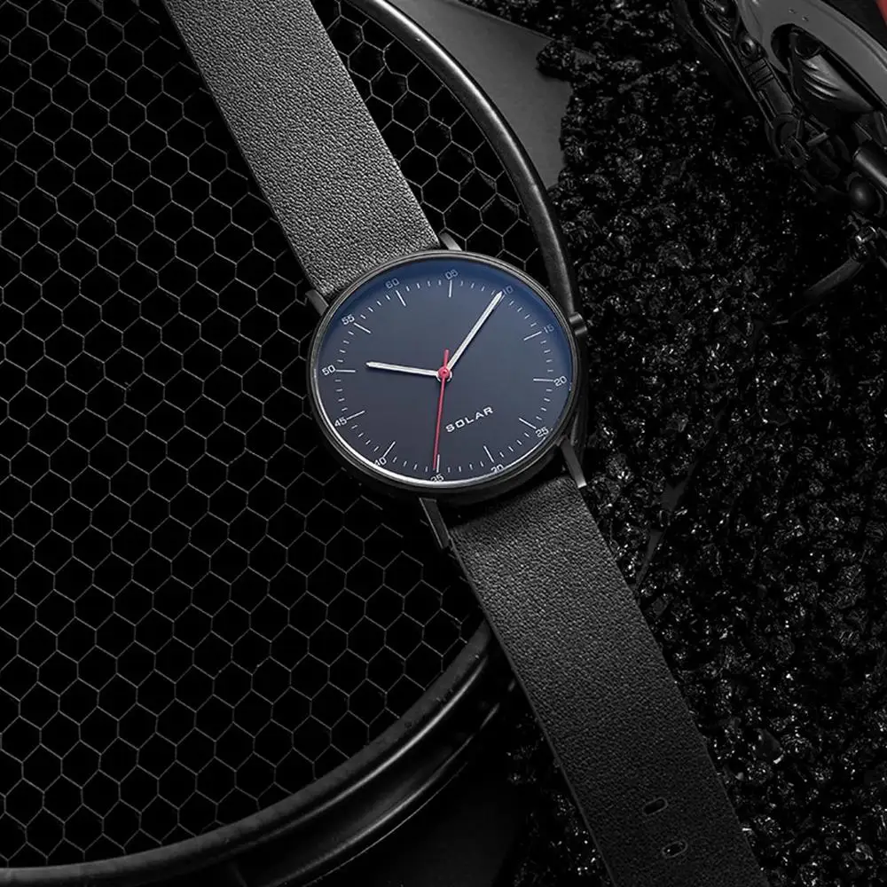 Новые ультра-тонкие часы Xiaomi TwentySeventeen, светящиеся 3ATM, водонепроницаемые повседневные часы с кожаным ремешком, пара наручных часов