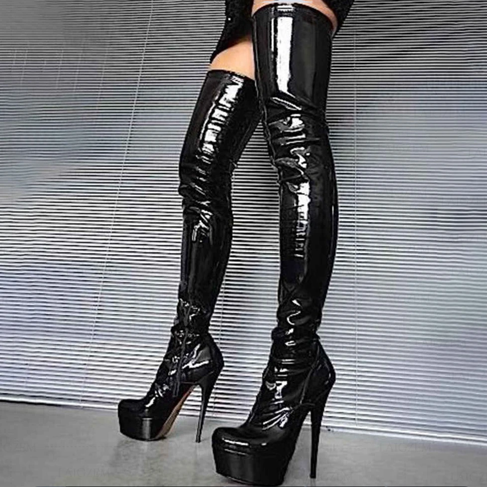 Latex heels Clearance