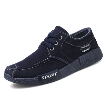 

2020 spring and autumn new men's fashion sports shoes casual shoes lace-up shoes lightweight breathable flat shoes men E22-50
