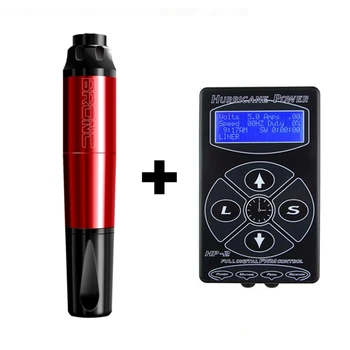 

Original Humminigbird Bronc-V2 Tattoo Rotary Machine Pen Swiss Motor With HP-2 Tattoo Power Supply Tattoo KIt Free Shipping