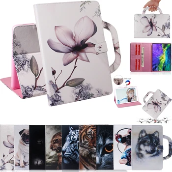 

Luxury Pattern Cover For iPad 11 Pro 2020 Case Funda Magnetic Folding Case for iPad Pro 11 Leather Case Portable Protector Back