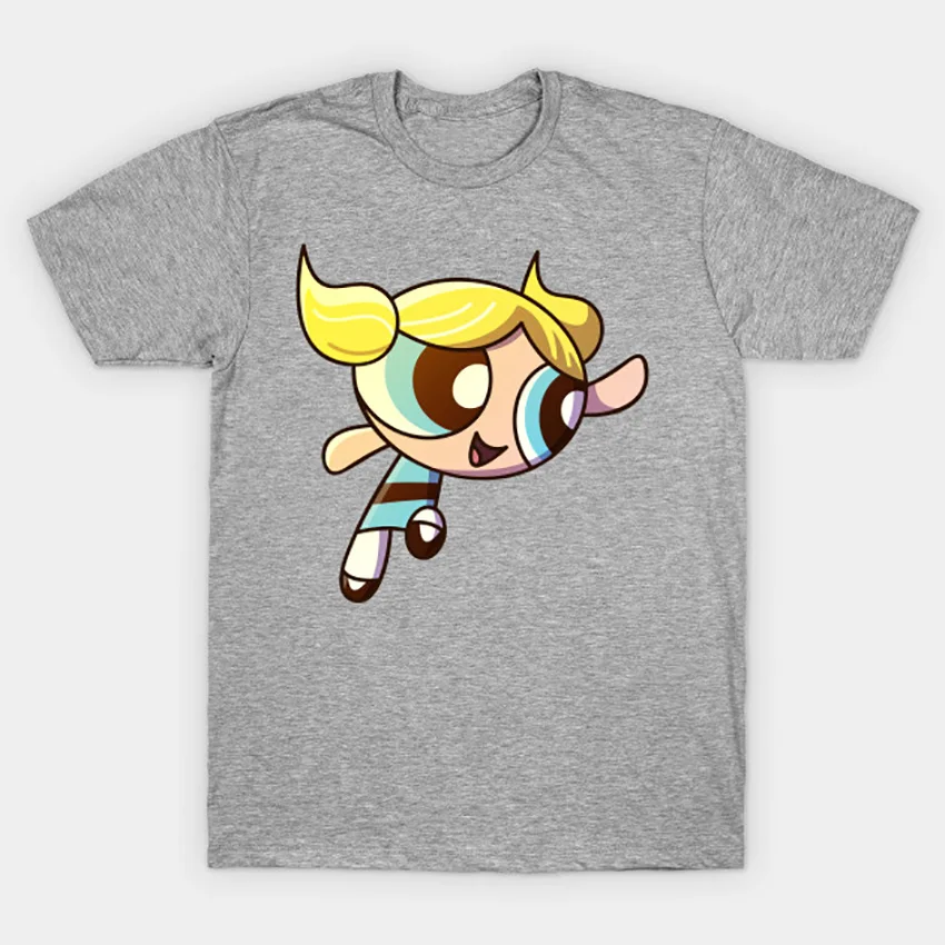 Power puff футболка с пузырьками power puff футболка для девочек для женщин и детей супергерой ppg woman power child puffgirls bubbles girl