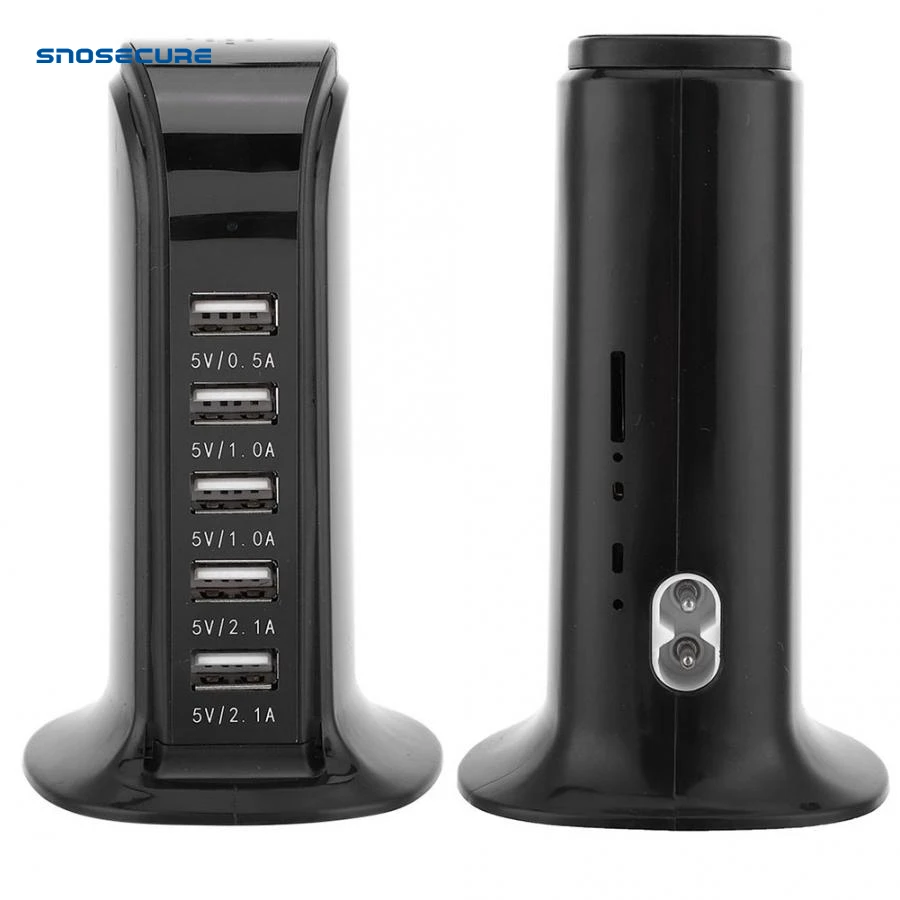 SNOSECURE HD1080P cámara IP 5 puertos USB enchufe Mini cámara de seguridad de la oficina en casa ca