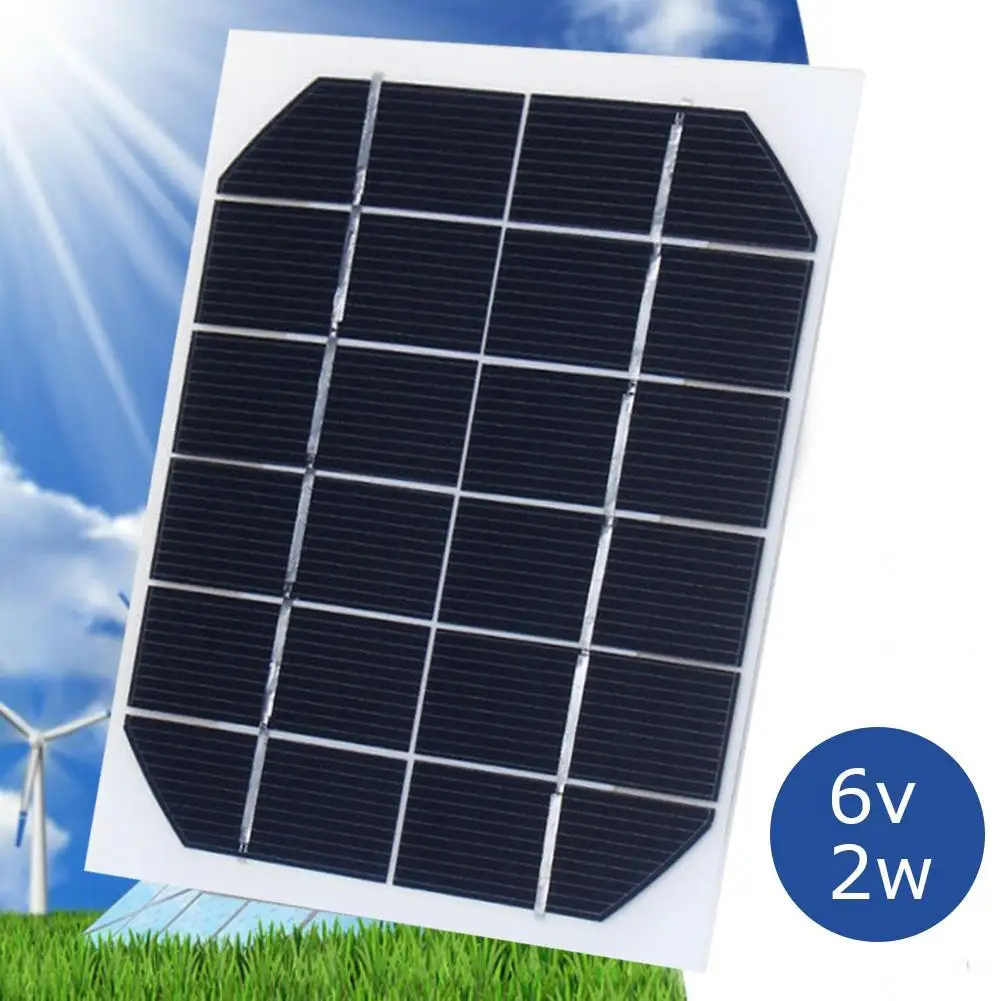Перевозка груза падения Панели солнечные 12V Мини DIY солнечной Системы для Портативный Батарея зарядные устройства для мобильных телефонов 1,5 Вт 1,8 1,92 2 2,5 3w 4,2 w