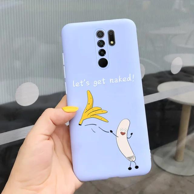  Grandcase Redmi 9 - Funda ultradelgada de silicona suave  estereoscópica 3D, a prueba de golpes, a prueba de caídas, para Xiaomi Redmi  9 de 6.53 pulgadas, lindo helado : Celulares y Accesorios