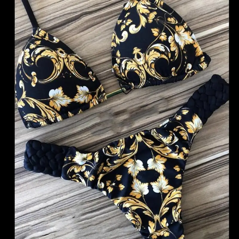 Summer Women Maternity Swimwear HOT Sale fashion Bikini For Women Letter Swimsuit Bandage Bi quinis Sexy Bathing Suit