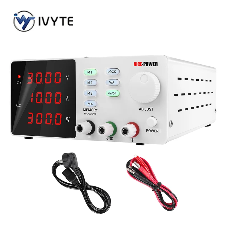 Programmable laboratory power feeding 30v 10a Lab Power supply unit for pc voltage regulator Precise adjustment Source 120V 3A-0