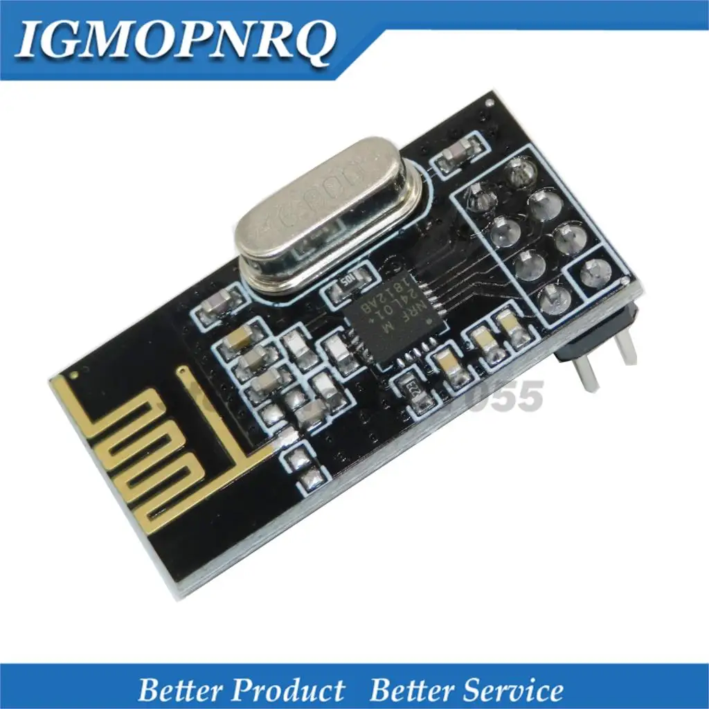 

10Pcs NRF24L01 NRF24L01+ Wireless Module 2.4G Wireless Communication Module Upgrade Module