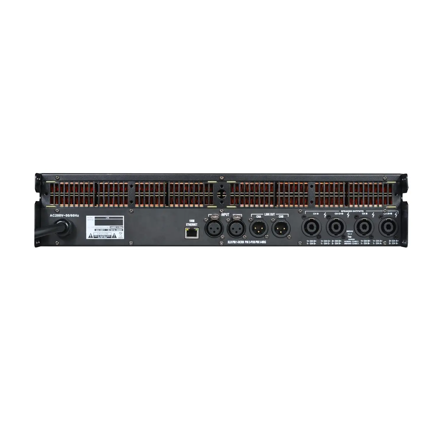 Leicozic 4 Channel Power Amplifier Dsp 5000W X2 Max LA8 Digital Amps 1350W X4 At 8 Ohms 2U Subwoofer Line Array Power Ampli