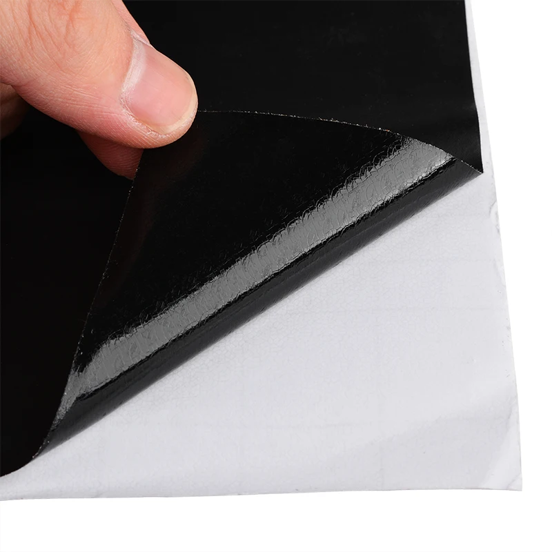 Car Wrapping Tool 1pc Black Matt 30x152cm Car Motor Foil Film Flexible Bubble-Free Stickers Weatherproof Easy Removable