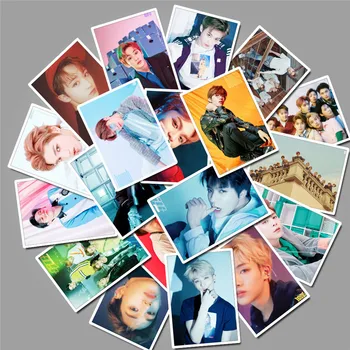 

25pcs/ Pack Kpop NCT Poster Stickers Explosion Models Motorcycle Electric Car Luggage Waterproof Skateboard Stickers Collection