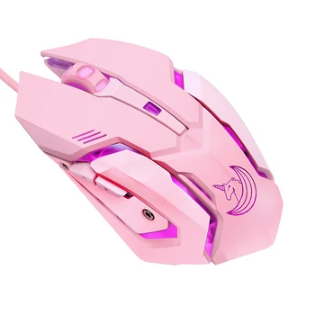 

Wired Gaming Mouse Ergonomic 7 Colors 3200 DPI USB Computer Mouse Gamer Mice Silent Mause With Backlight for PC Laptop Notebook