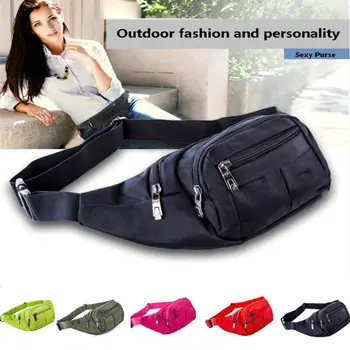 

Portable Waist Pack Multifunctional Travel Wallet Waist Packs Multi-pocket Zipper Sport Waist Bag Holiday Wallet Running Bags