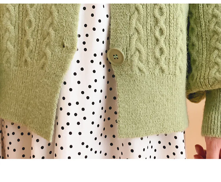 Свитер женский розовый плюс размер свободные кардиганы 19 Новые Осенние Зимние Модные Зеленые Синие вязаные свитера верхняя одежда с длинными рукавами LD1168