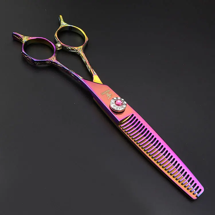 6 Inch Japanese 440C Cutting and Thinning Scissors and Razor Set Professional hairdresser scissors hairdresser Styling tools