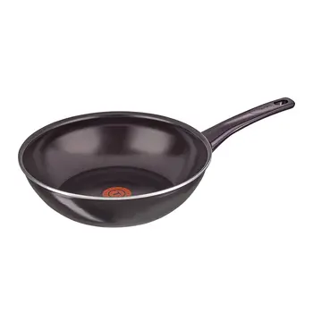 

Tefal c40219 Dark Ruby frying pan wok, diameter 28 cm ceramic Ver siegelte Wok frying pan, aluminum, 47.6x29.4x10.9 cm, color