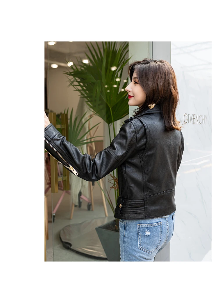 genuine sheepskin leather jacket for women (14)