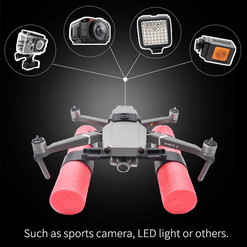 Для DJI Mavic 2 Pro/Zoom Drone аксессуары посадочный Поплавковый комплект кронштейн для защиты полета рукоятка-поплавок посадочная площадка