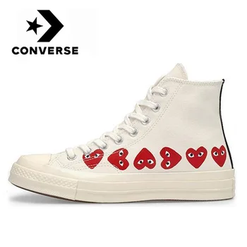 

Original Converse 1970s White CDG High men and women neutral lightweight Skateboarding sneakers daily leisure flat canvas Shoes
