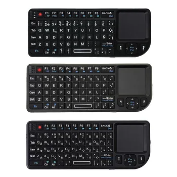 

A8 Wireless Keyboard Air Fly Mouse 2.4G Mini ToucHPad Color Backlit for Speech Projector Plug and PLAY