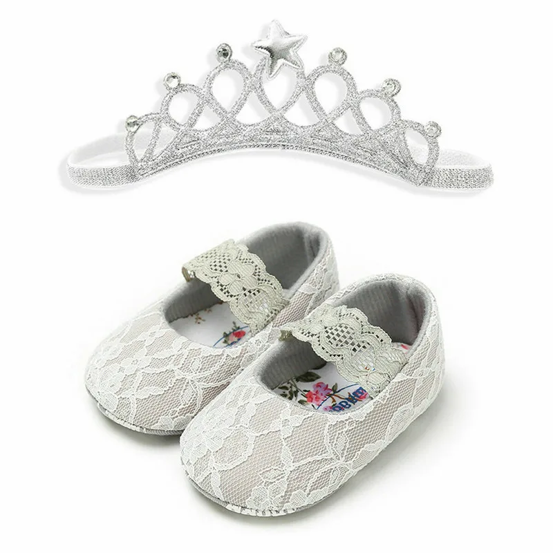 

0-18M Newborn Kid Baby Girl Shoes Elegant Lace Sneaker Elegant Soft Leather Non Slip Sole Cute Party Princess Swet Prewalker
