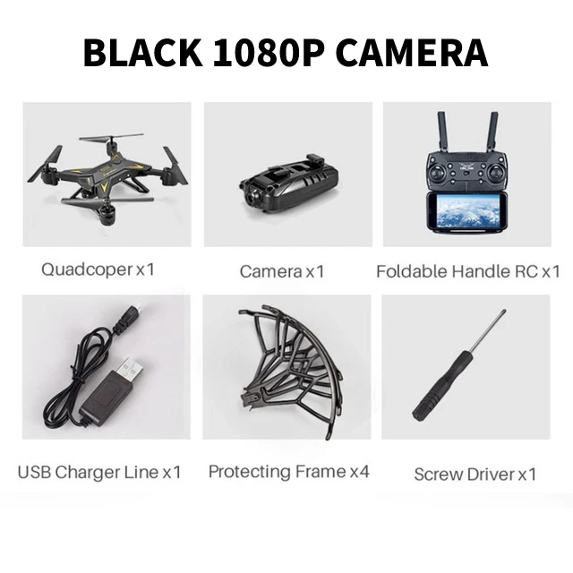 KY601G/KY601S gps Дрон 4K 5G wifi FPV RC вертолет расстояние 2000 метров Профессиональный селфи дроны Квадрокоптер VS SG907 E58 - Цвет: KY601s 1080P Gold