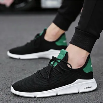 

2020 New Men's Leisure Sports Shoes Running Tourist Shoes Tidal Shoes Breathing And Smell-proof Shoes Drop Shipping