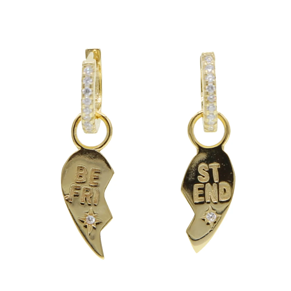 Silver earring H 要自己配一个圈子  (13)