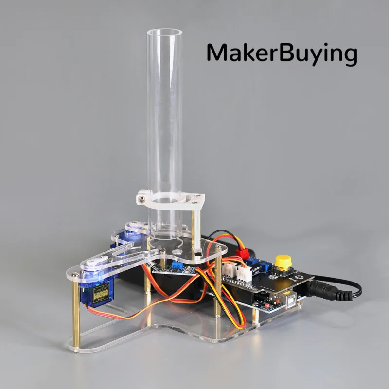 Arduino-clasificador de Color para manualidades, piezas de ajedrez en blanco y negro, kit de aprendizaje arduino, robot Educativo STEM