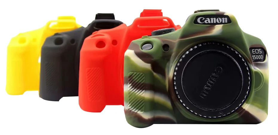 TENENELE Мягкий силиконовый чехол для Canon EOS 1500D 1300D защитный чехол для камеры для Canon EOS 1500D сумки для камеры аксессуары