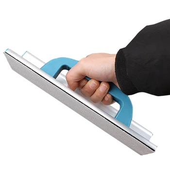 

25cm 50cm Rectangle Plane Abrasive Tools Furniture Aluminum Alloy Practical Sandpaper Holder Walls Woodworking Frame Handheld