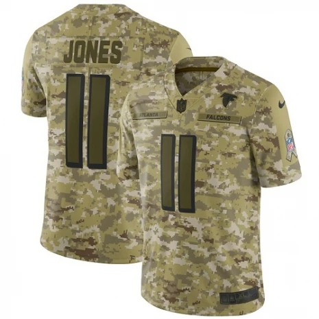 Мужская Трикотажная футболка Atlanta Julio Jones Falcons - Цвет: Men