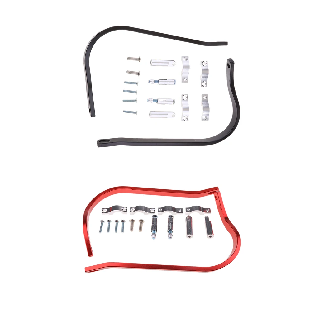2 пары кисточки бар Алюминий рука гвардии Щит подходит для мотоцикла руль