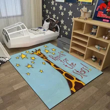 Мультяшный ковер для спальни, милая прикроватная палатка, подвесная корзина, компьютерное кресло, вращающийся стул, коврик для ползания