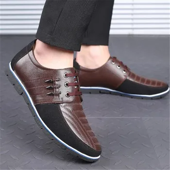 

HKGS new large size 38 - 48 men's leather shoes casual shoes fashion wedding shoes dress shoes shoes Italian designer
