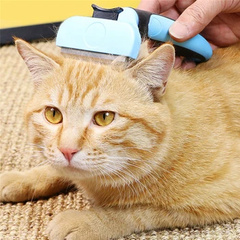 

Combs Dog Hair Remover Cat Brush Grooming Tools Pet Detachable Clipper Attachment Pet Trimmer Combs Supply For Cat Dog