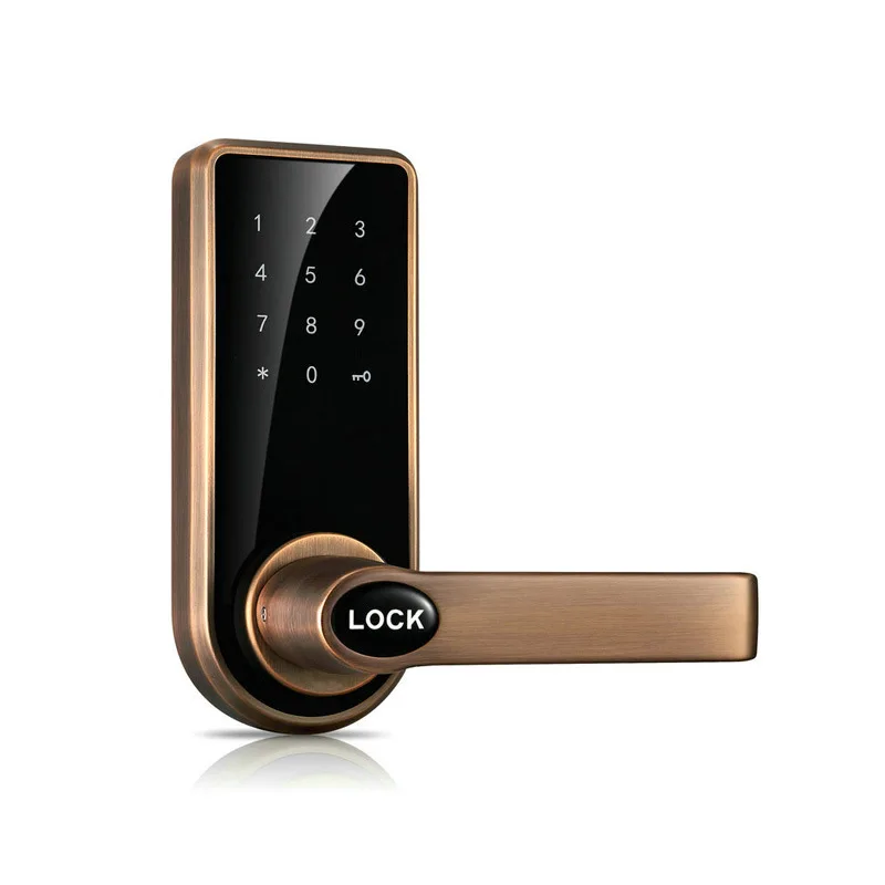Swipe password lock Zinc Alloy Apartment Card Lock