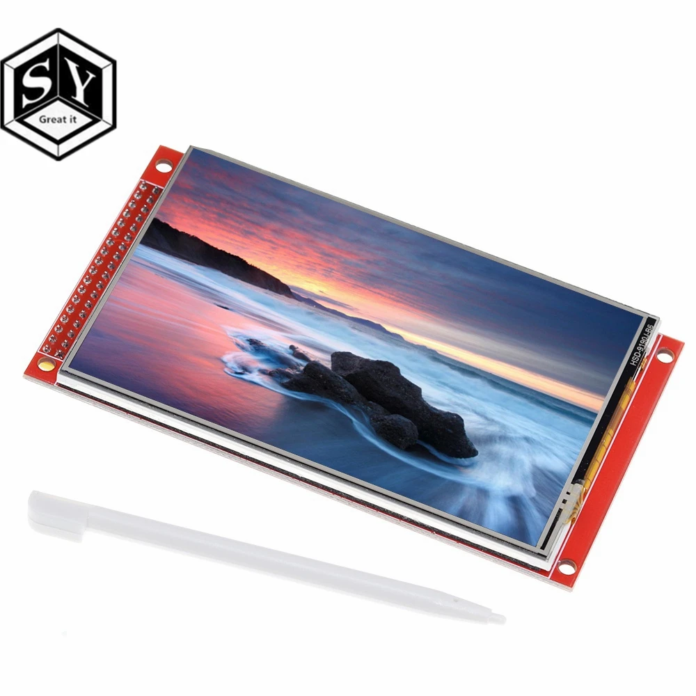 GREAT IT 3 95 &quot/4 0&quot дюймов 320*480 ST7796S TFT цветной ЖК дисплей модуль экран с сенсорной
