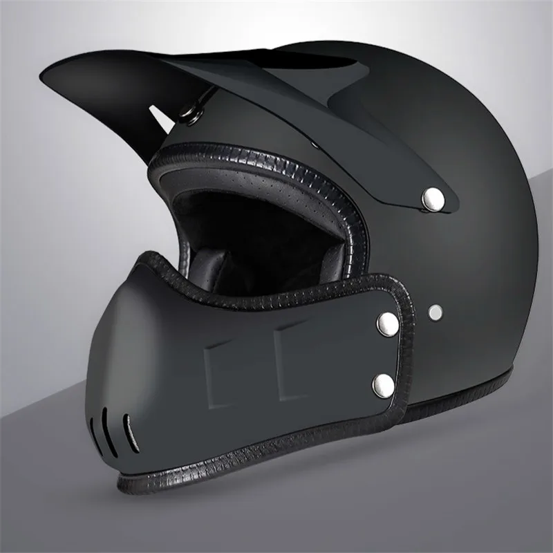 

Motorcycle Helmet (Black, Medium) DOT approved Adult men helmet or women harlly modular helmet