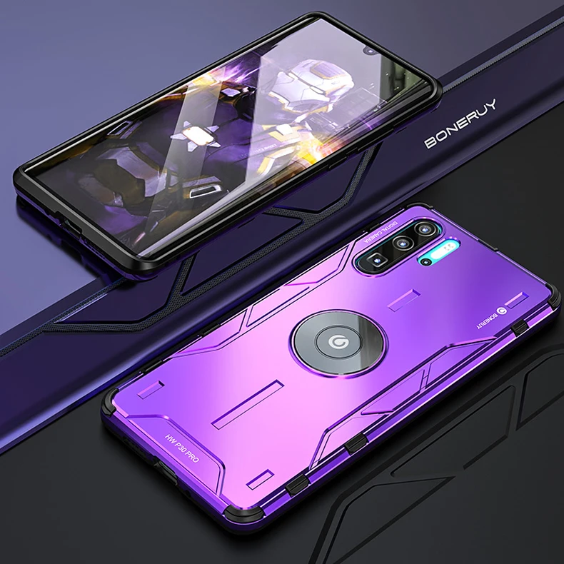 OceSap для huawei mate 30 P30 Pro Чехол Автомобильный Держатель Кольцо Алюминиевый сплав металлическая задняя крышка для huawei P30Pro mate 20 mate 30 Pro Чехол