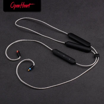 

OPENHEART Bluetooth 5.0 Earphone Aptx HD QCC3034 Module headset Upgrade MMCX Cable for SE535 SE846 UE900 IM50 IM70 IM01 ie80s