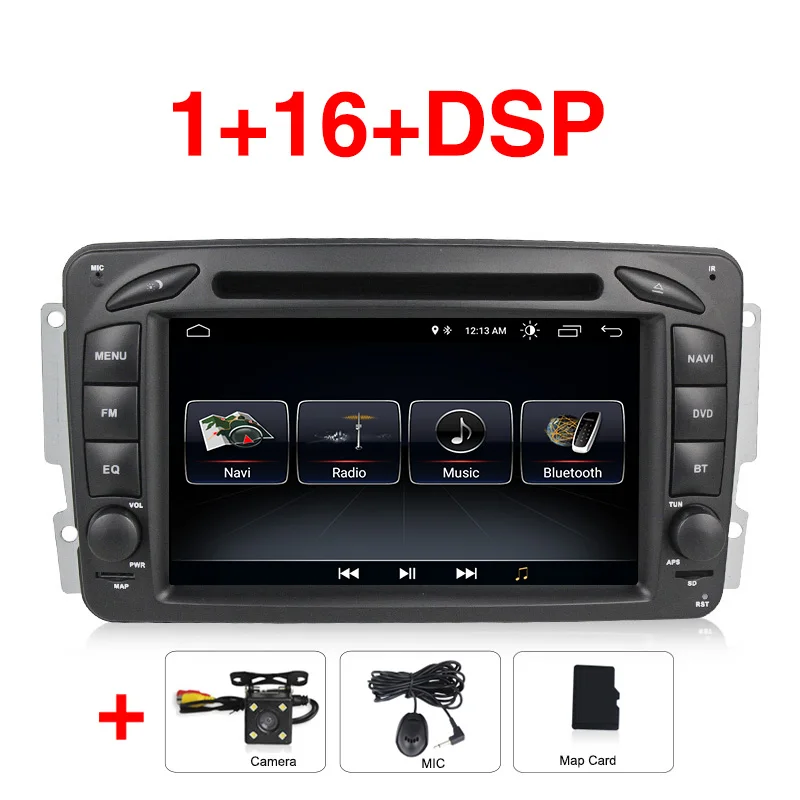 Android 8,0 четырехъядерный автомобильный dvd-плеер радио для Mercedes Benz W209 W203 W168 M ML W163 W463 Viano W639 Vito Vaneo gps Navi wifi - Цвет: Car dvd camera