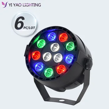 

12x3W LEDs Led Stage Par Light Led Spotlight Lamp for Disco DJ Projector Machine Home Party 6PCS/LOT