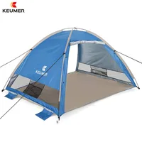 Tienda de Campaña Automática 3-4 Personas Anti UV para Exterior, Senderismo, Pesca, Playa y Picnic